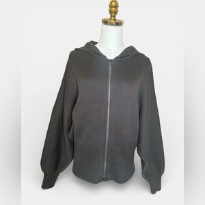 Athleta Aurora Dolman Sleeve Sweater Hoodie small